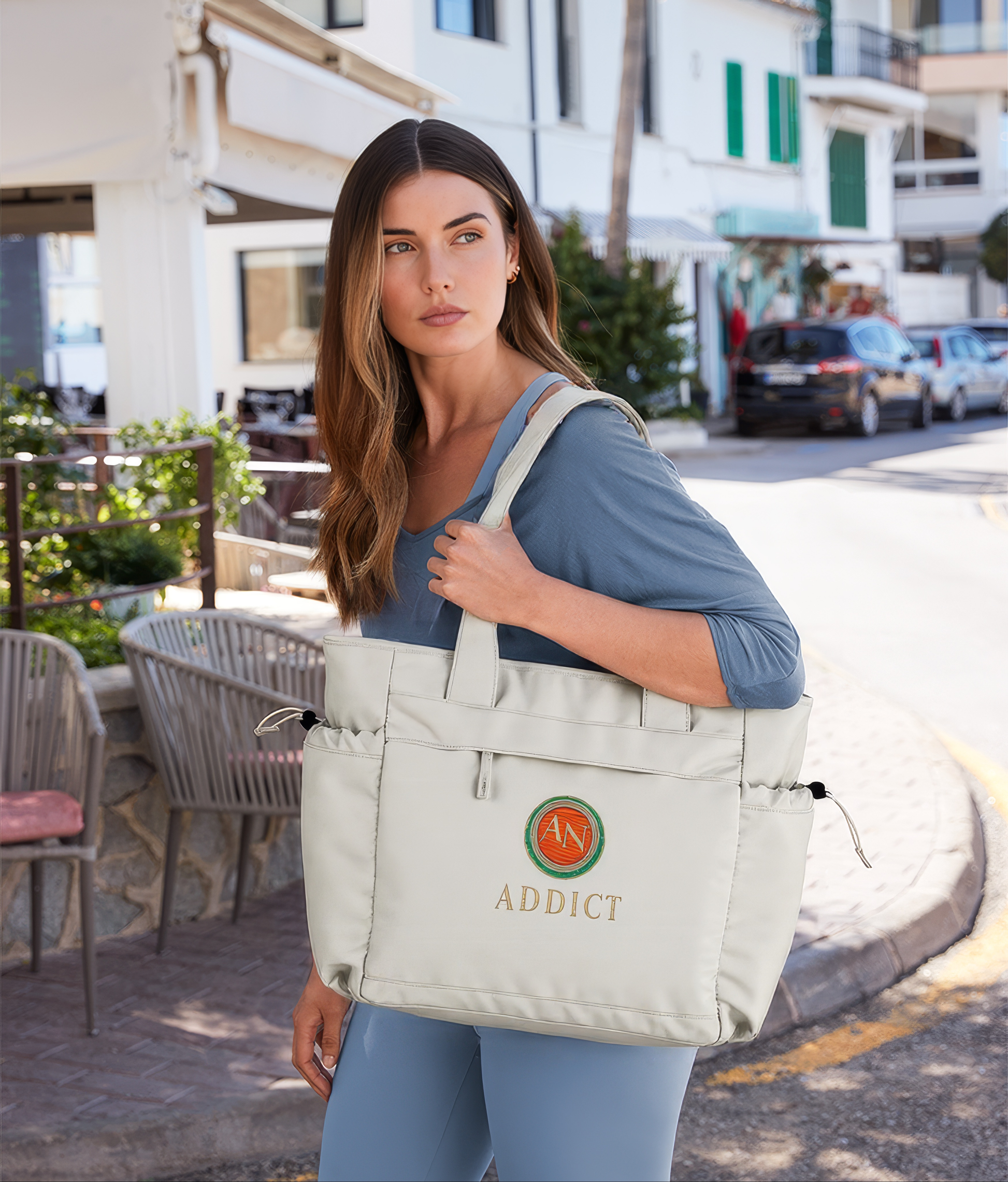 An Addict Studio Oversized Tote Bag