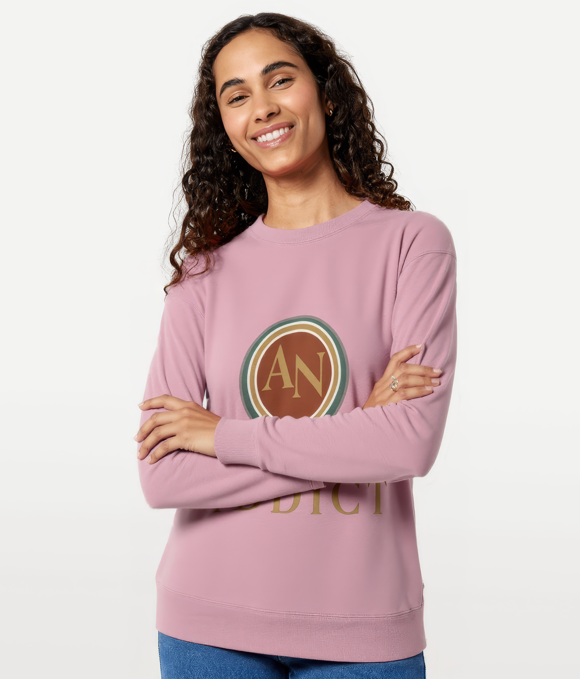 An Addict Heritage Sweatshirt – Rose Earth Edition