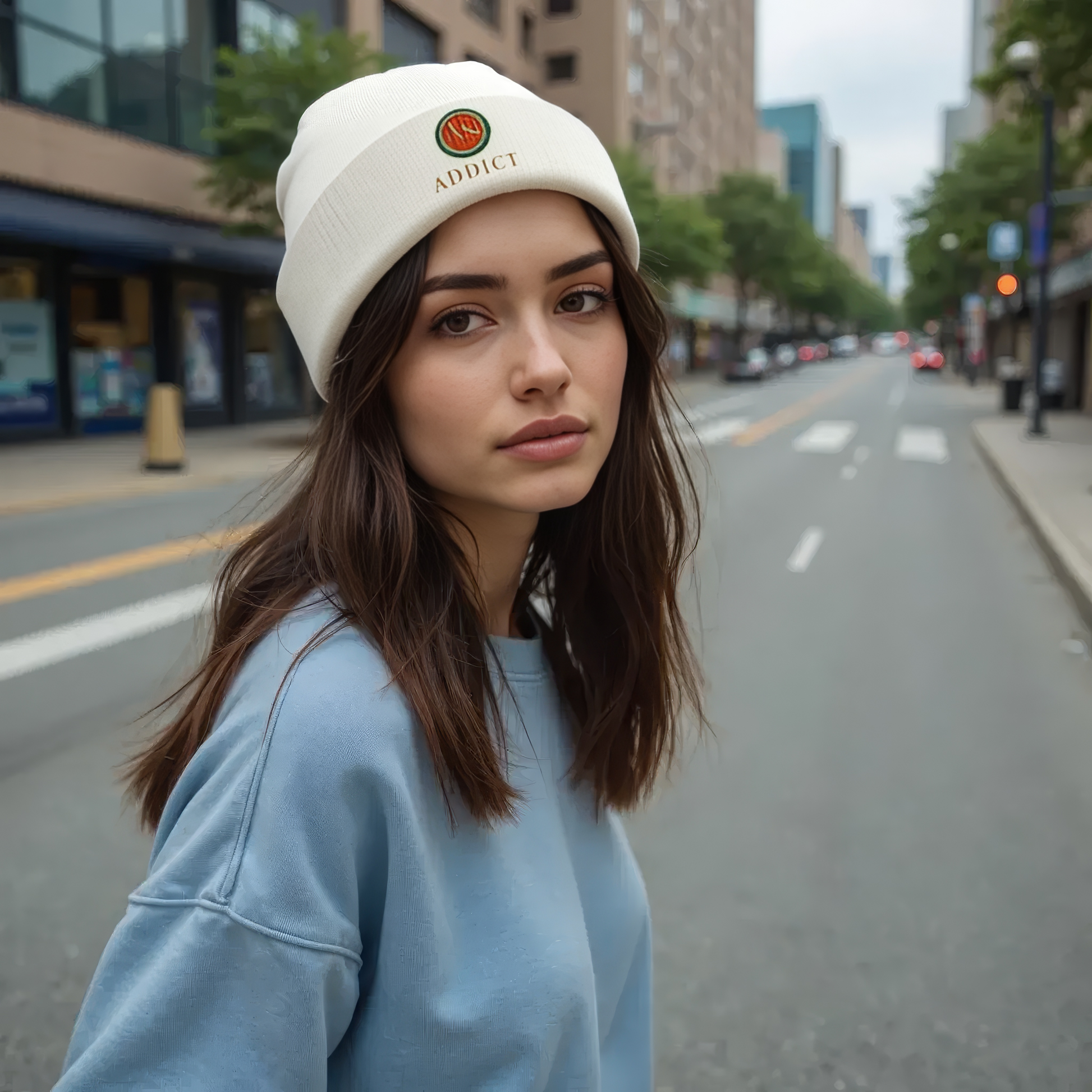 An Addict Soulseeker Beanie – Earth Cotton Edition