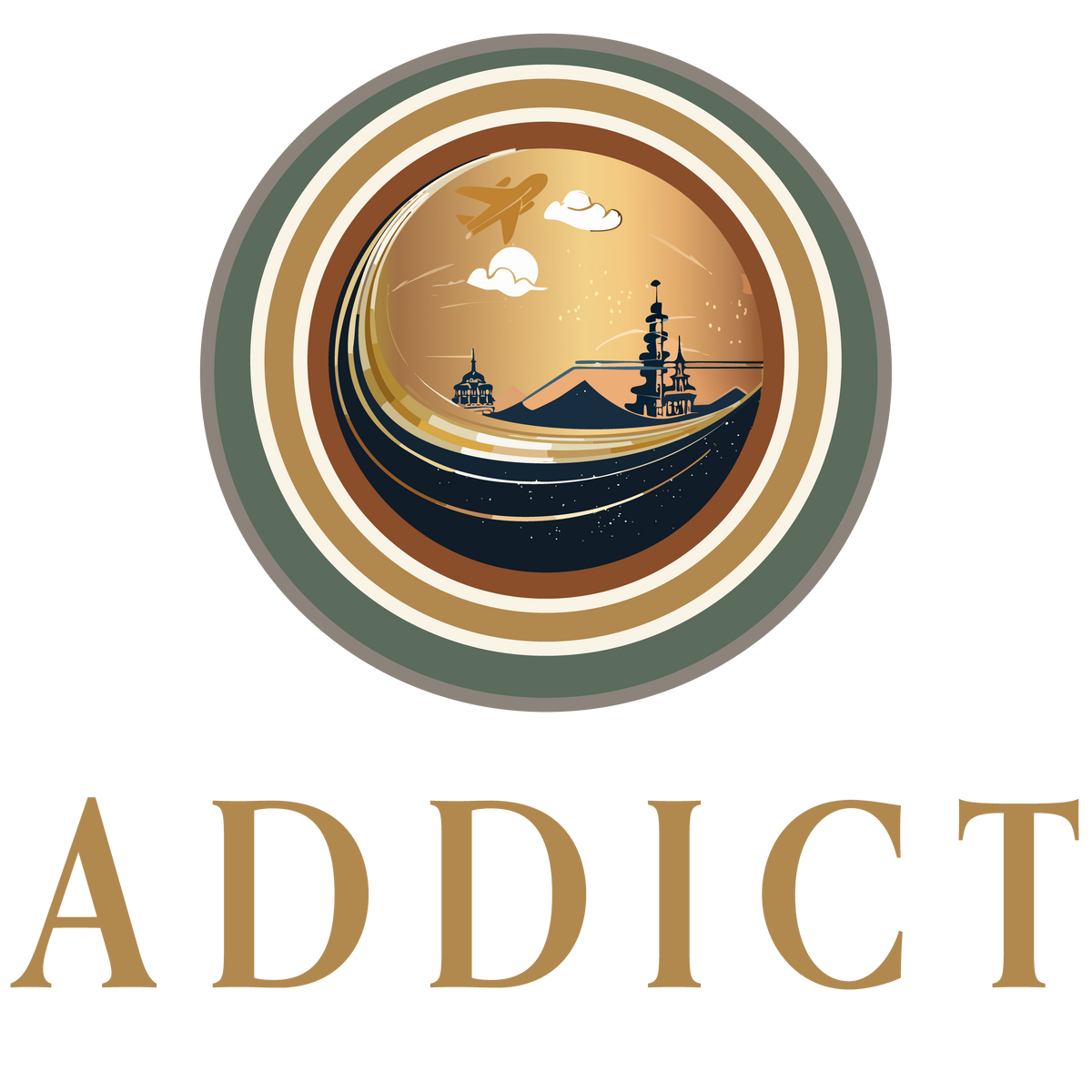 An Addict The Oversized Edit – Unisex Blaster 2.0 – Travel Addict Edition