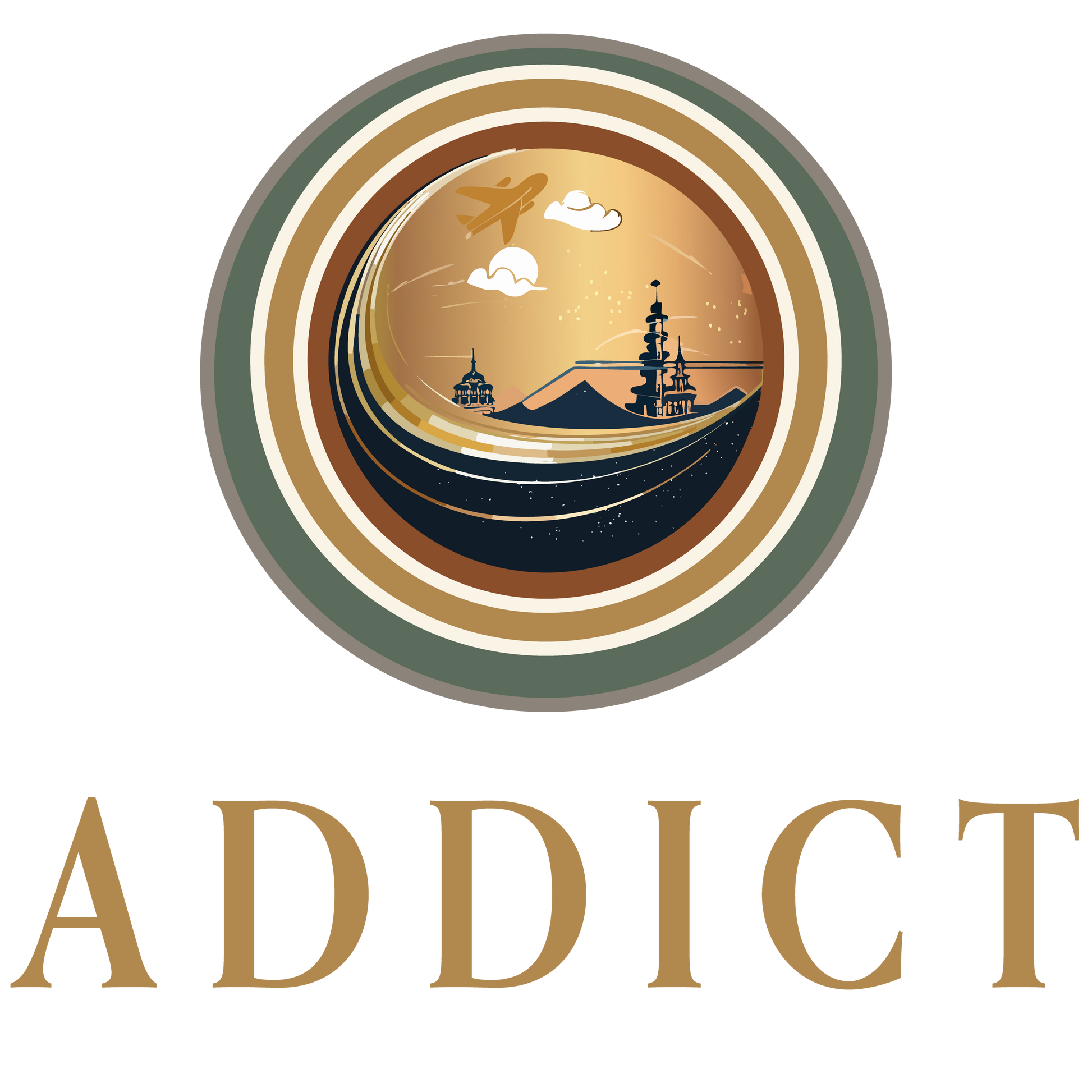 An Addict The Oversized Edit – Unisex Blaster 2.0 – Travel Addict Edition