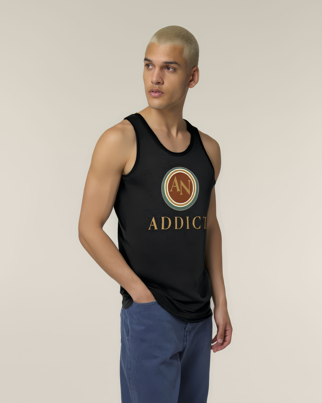 An Addict Organic Men's Tank Top – Stanley Stancer
